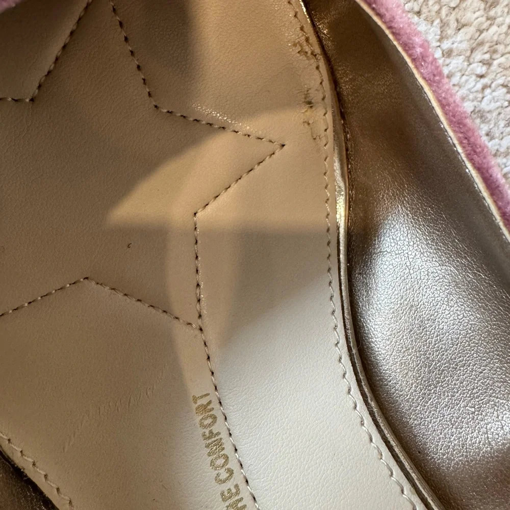 Circus by Sam Edelman Velvet Joyce Pumps Heels in Mauve Pink Mary Jane Shoes - Picture 12 of 12